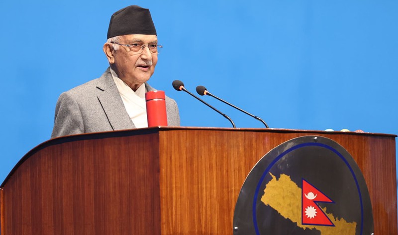 प्रधानमन्त्री ओली मोरङमा, कोशी प्रदेशसभालाई सम्बोधन गर्दै