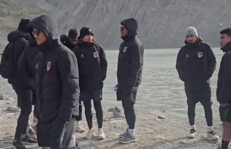 हाइ अल्टिच्युड ट्रेनिङका लागि एन्फाका खेलाडी मनाङमा