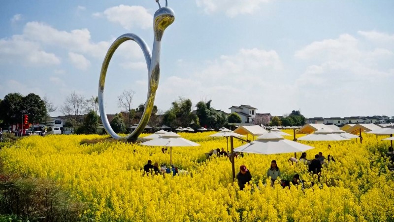 तोरीबारीमा बसेर डिनर खाने पर्यटकीय गन्तब्य बन्दै चीन