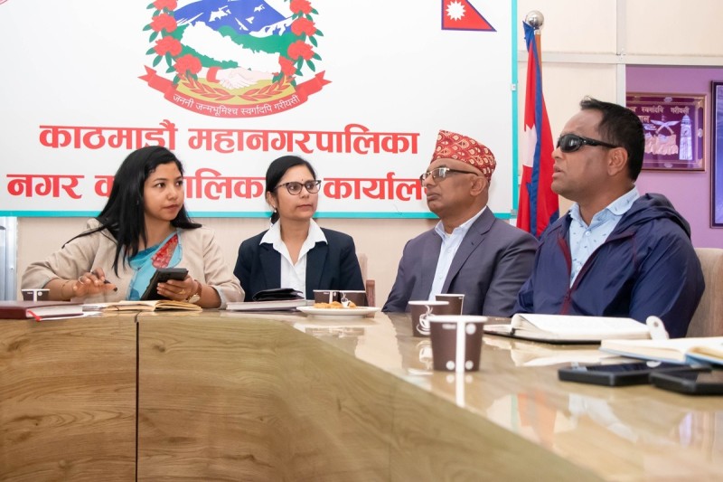 काठमाडौं महानगरद्वारा अपाङ्गता र पुनस्थापना आवश्यक भएका व्यक्तिको उद्धार र व्यवस्थापनका विषयमा छलफल