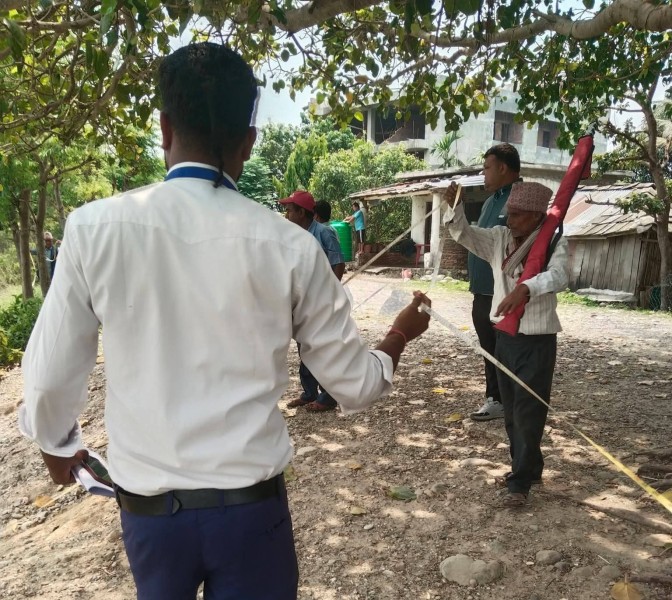 बागमती सिँचाइ आयोजनाद्वारा अतिक्रमित जमिनको नापजाँच सुरु, ४०० घरधुरी प्रभावित हुने