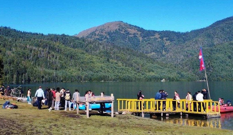 कर्णालीका पर्यटकीय स्थलहरुमा पर्यटक आगमन बढ्यो