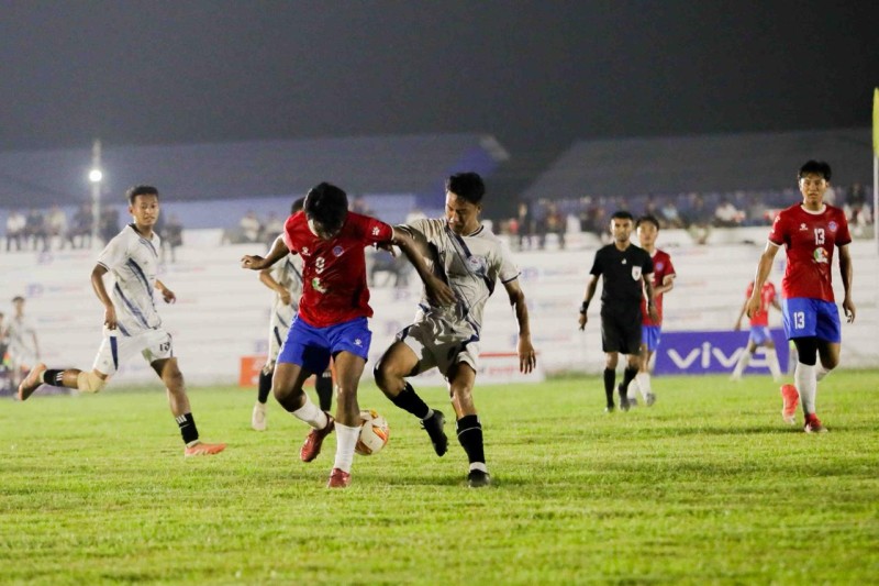 मछिन्द्रलाई पराजित गर्दै युवा समाज इटहरी गोल्ड कपको उपाधि नजिक