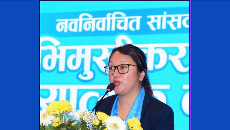 रास्वपाले स्वास्थ्य समितिको सभापतिमा अघि सारेकी शेरचन को हुन् ?