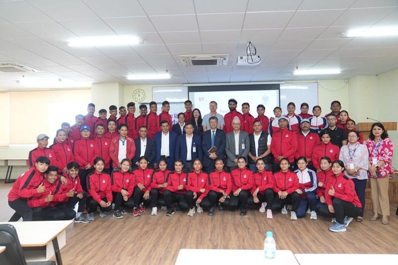 खेलाडी दुर्घटना विरुद्धको सचेतना कार्यक्रम सम्पन्न