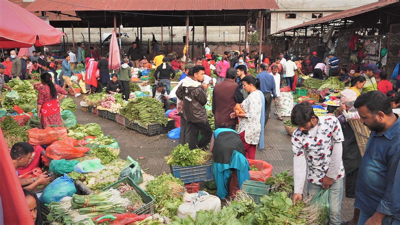 सामान्य घट्यो तरकारी र फलफूलको मूल्य